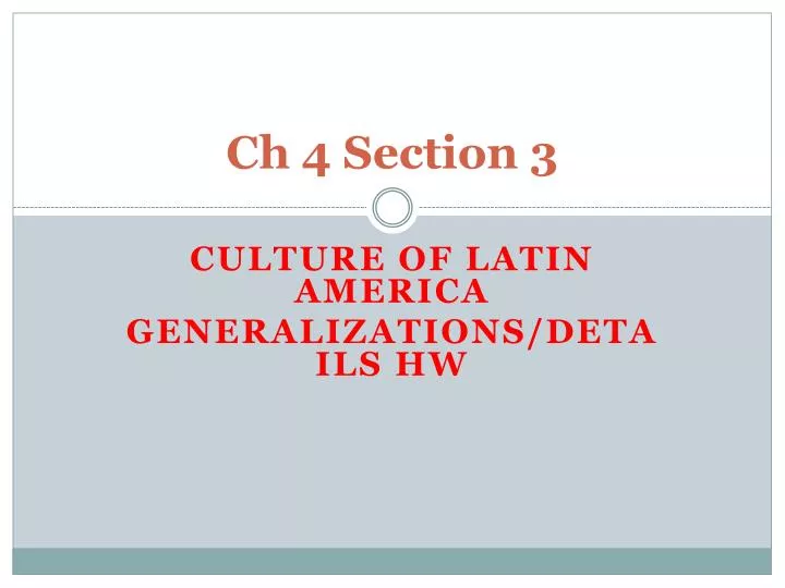 ch 4 section 3