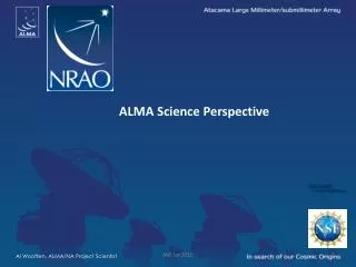 ALMA Science Perspective