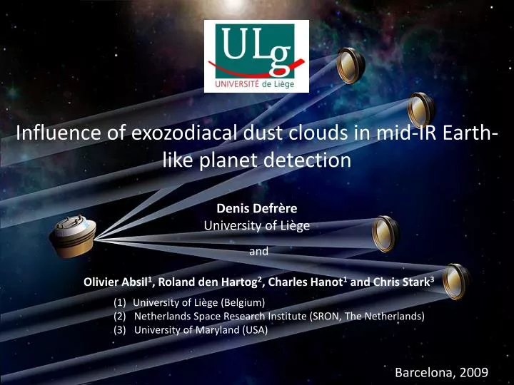 influence of exozodiacal dust clouds in mid ir earth like planet detection