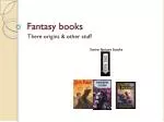 Fantasy books - slide 1