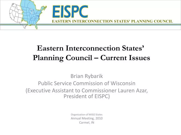 eastern interconnection states planning council current issues