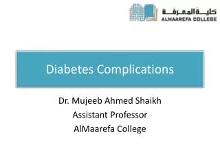 Diabetes Complications