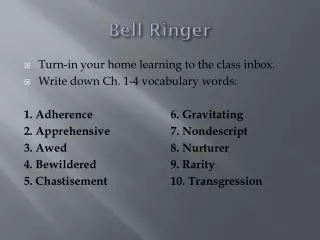 bell ringer