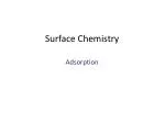 Surface Chemistry - slide 1