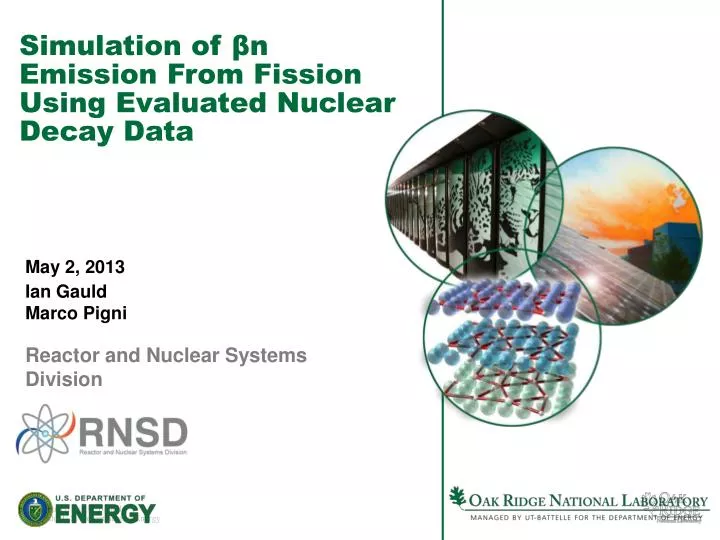 simulation of n emission from fission using evaluated nuclear decay data