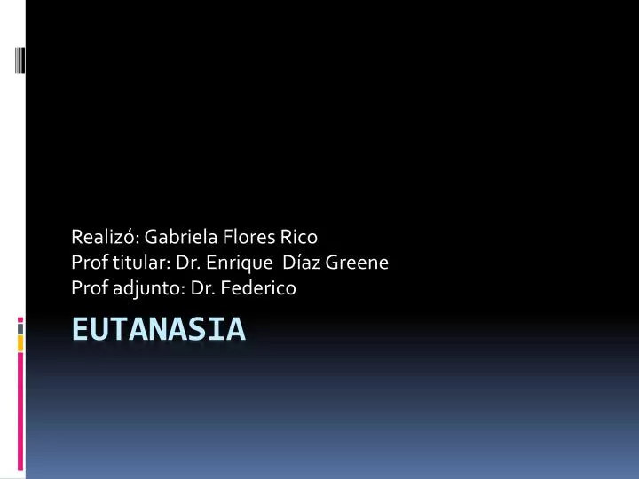 realiz gabriela flores rico prof titular dr enrique d az greene prof adjunto dr federico