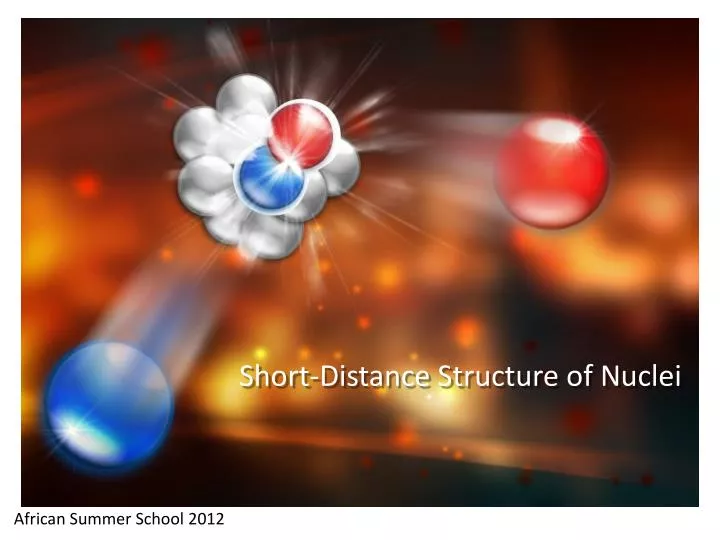 short distance structure of nuclei