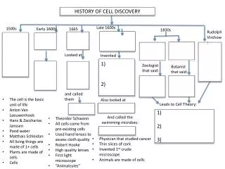 HISTORY OF CELL DISCOVERY