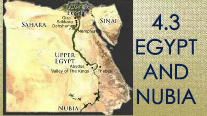 4 3 egypt and nubia