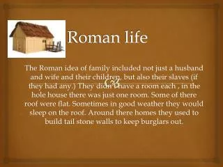 roman life