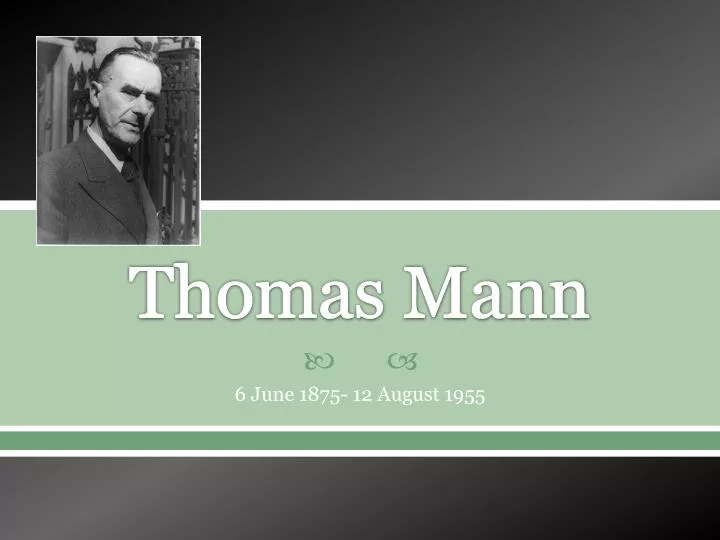 thomas mann