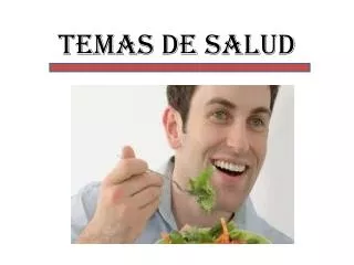 temas de salud