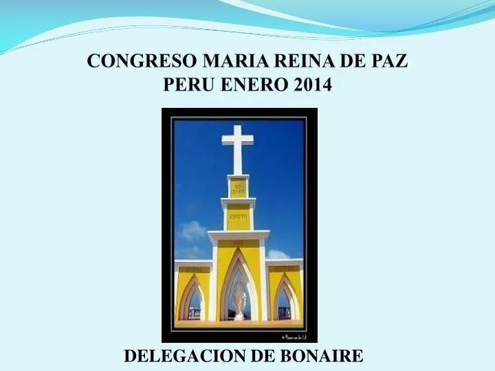 congreso maria reina de paz peru enero 2014