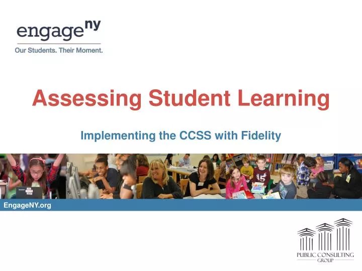 assessing student learning
