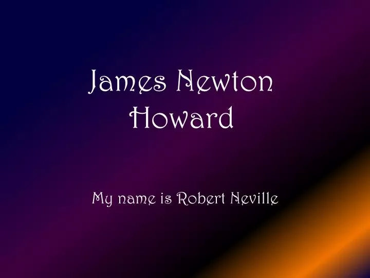 james newton howard