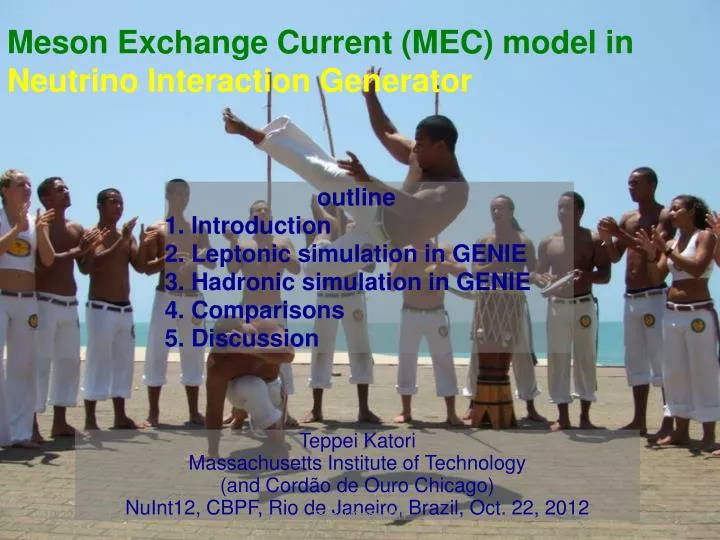 meson exchange current mec model in neutrino interaction generator