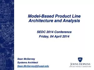 Model-Based Product Line Architecture and Analysis