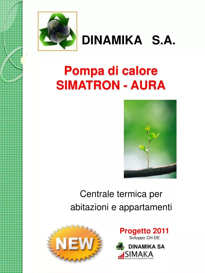 pompa di calore simatron aura