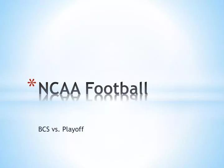 ncaa football