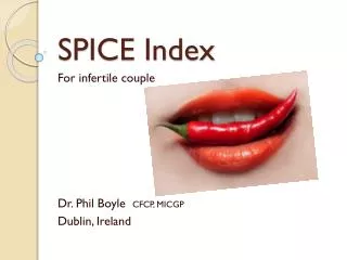 SPICE Index