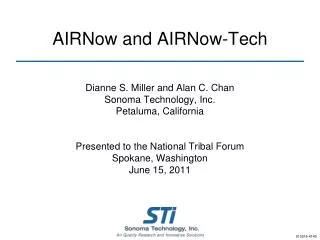 AIRNow and AIRNow-Tech