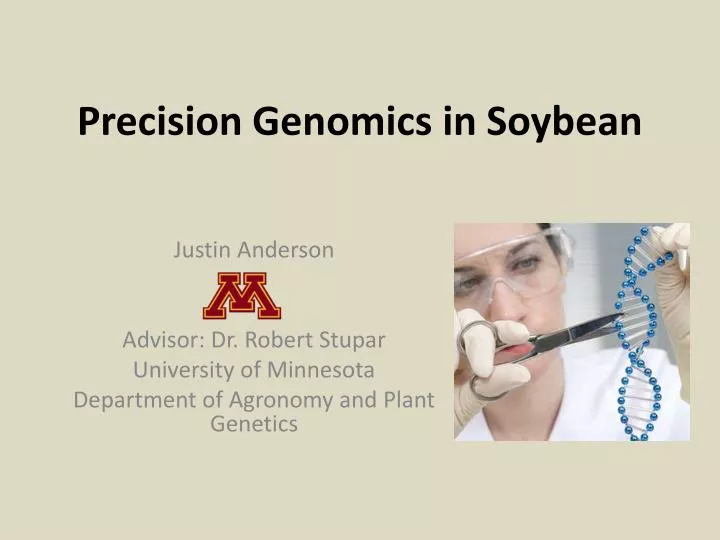 precision genomics in soybean