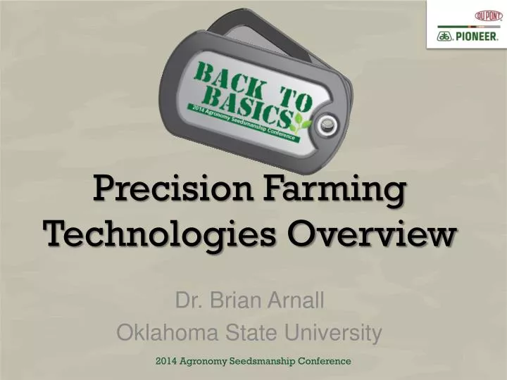 precision farming technologies overview