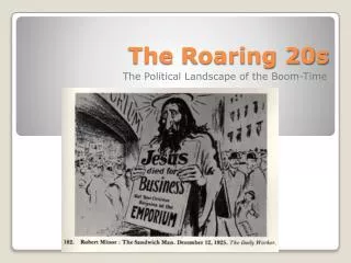the roaring 20s