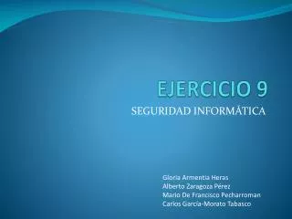 ejercicio 9