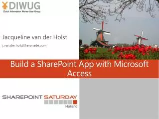 Build a SharePoint App with Microsoft Access