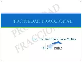 propiedad fraccional