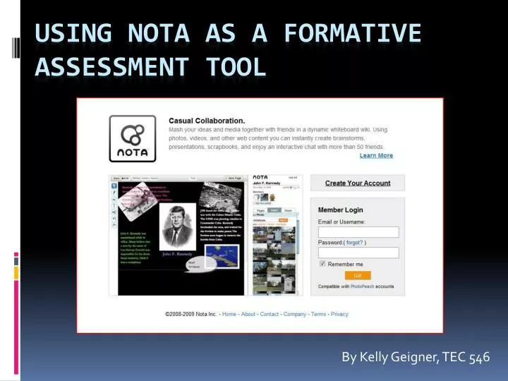 Using Nota as a Formative Assessment Tool