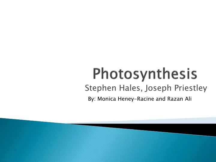 photosynthesis