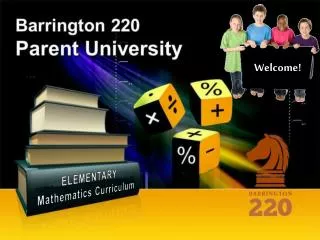 Barrington 220 Parent University