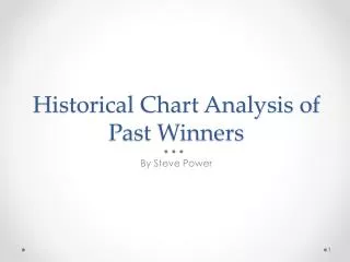 Historical Chart Analysis of Past Winners