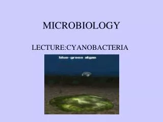 MICROBIOLOGY