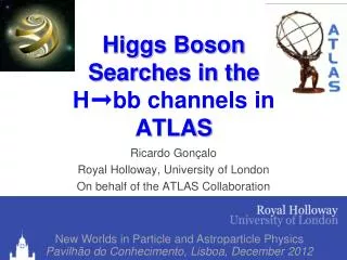 Higgs Boson Searches in the H ?bb channels in ATLAS