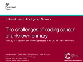 The challenges of coding cancer of unknown primary