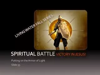 S piritual battle victory in Jesus!