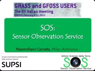 sos sensor observation service