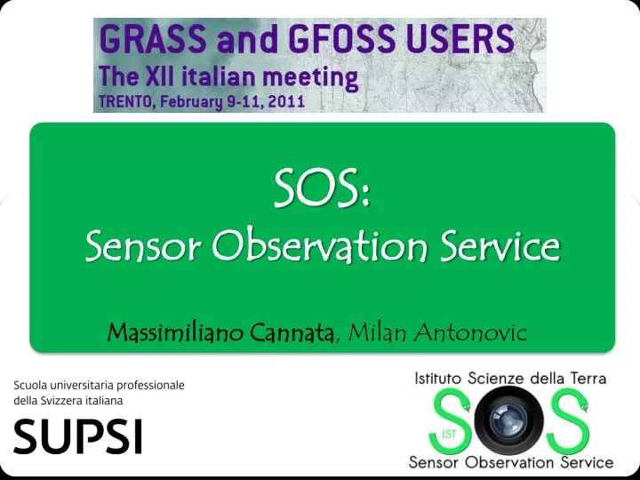 sos sensor observation service