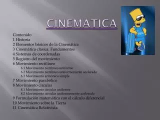 cinematica