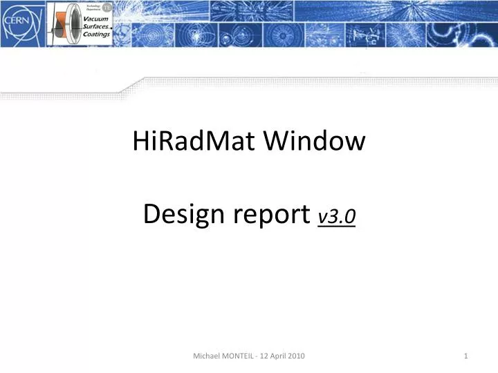 hiradmat window design report v3 0