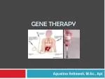 GENE THERAPY - slide 1