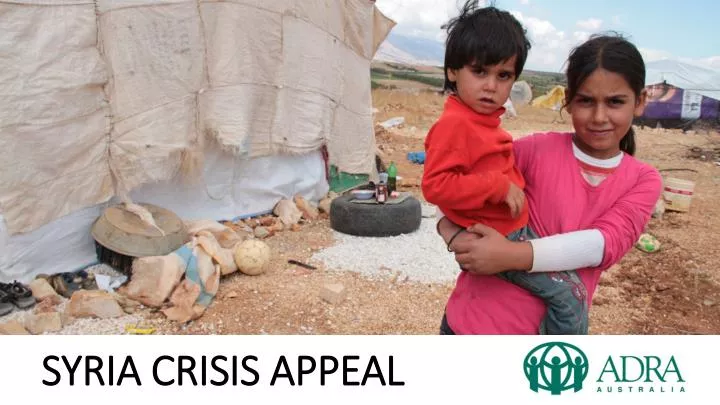 syria crisis appeal