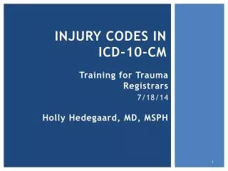 injury codes in ICD-10-CM