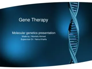 Gene Therapy