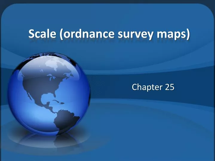 scale ordnance survey maps