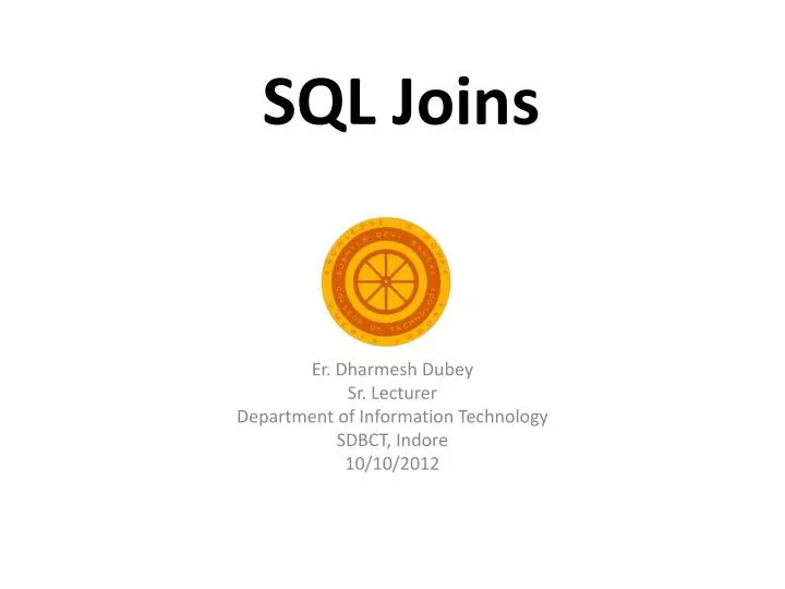 sql joins