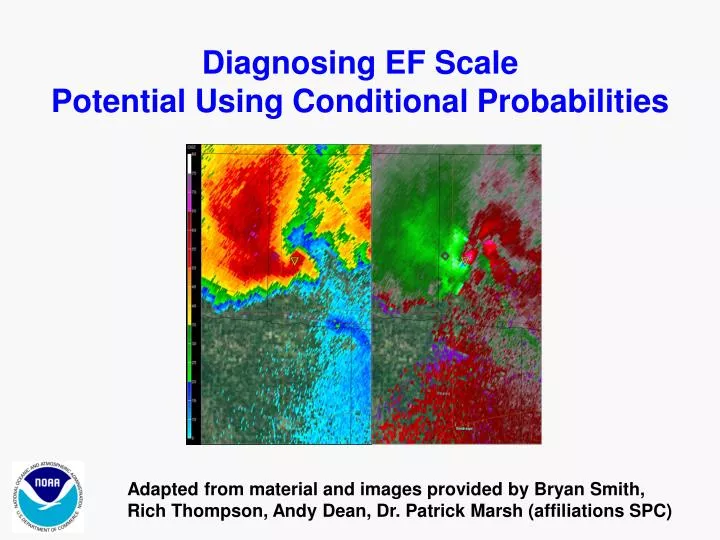 diagnosing ef scale potential using conditional probabilities